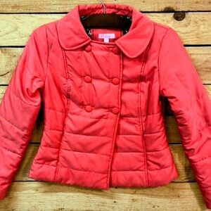 Lilly Pulitzer Red Puffer Jacket